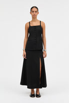 MKDT Studio True Top Blouses BLACK