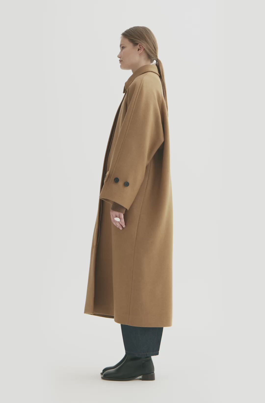 MKDT Studio CARO WOOL COAT Coats PRALINE