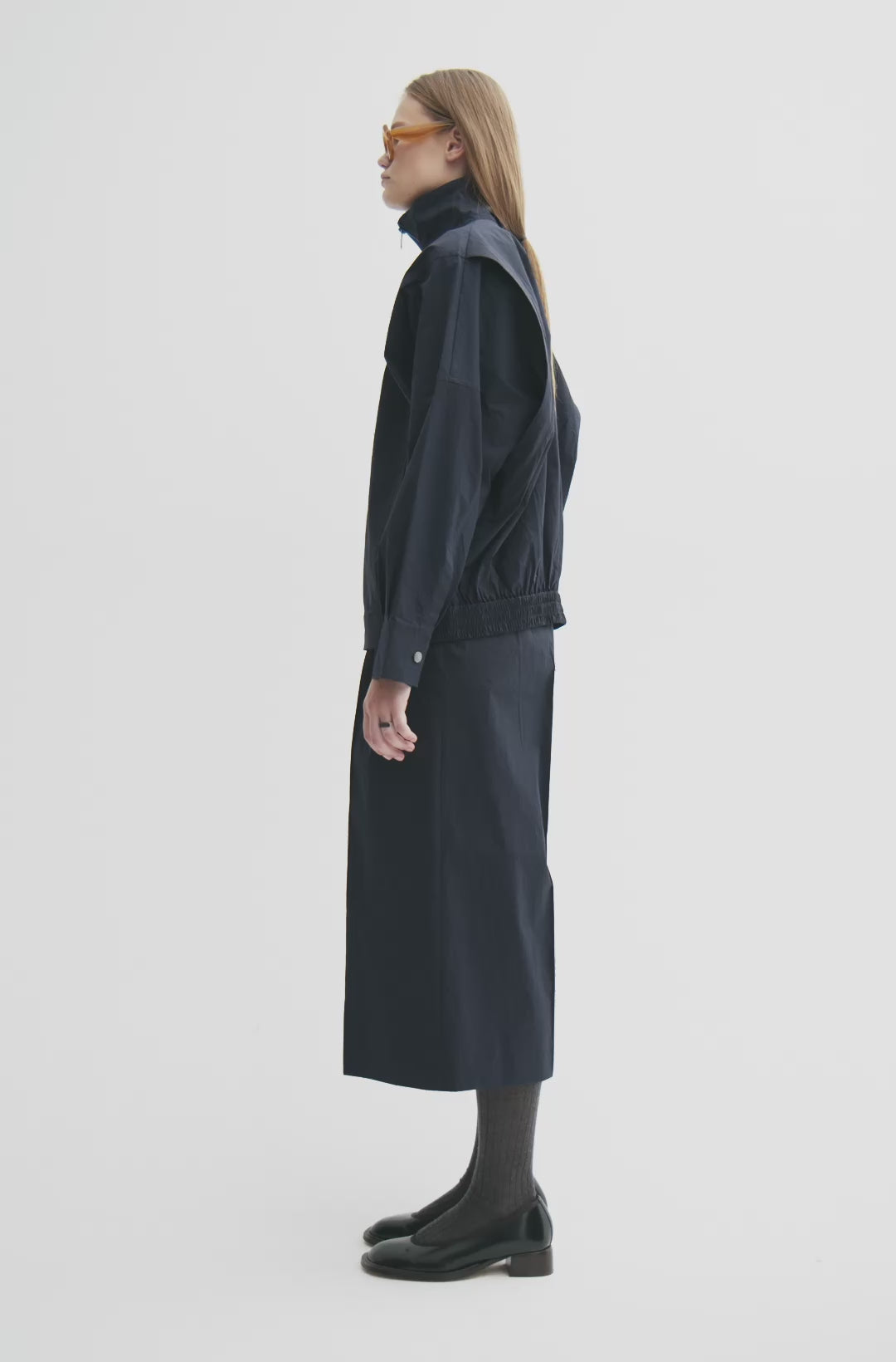 MKDT Studio JOACHIM CRISP TECH Jackets DARK NAVY