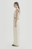 MKDT Studio PRALA-ATELIER SHINY TROUSERS Pants METALIC CREAM