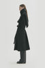 MKDT Studio CICELY TWO-LAYERED COAT Coats BLACK